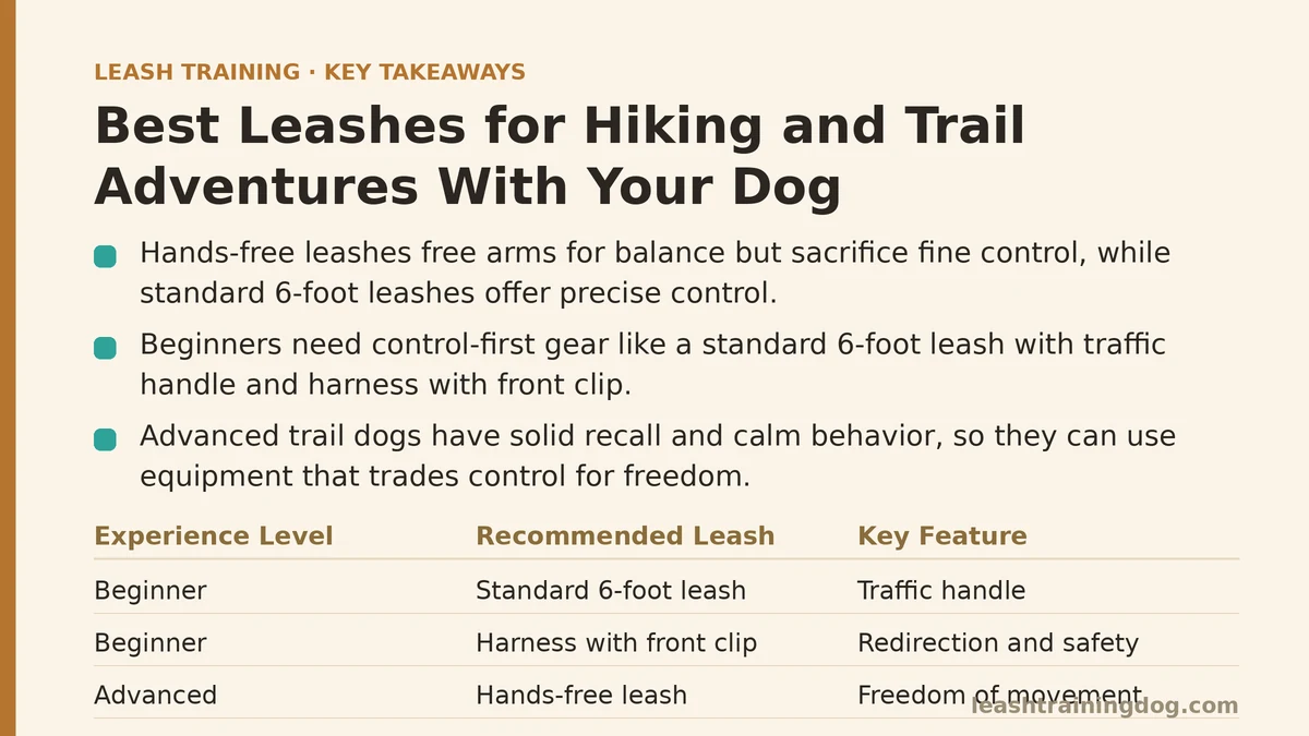 Best Leashes for Hiking and Trail Adventures With Your Dog